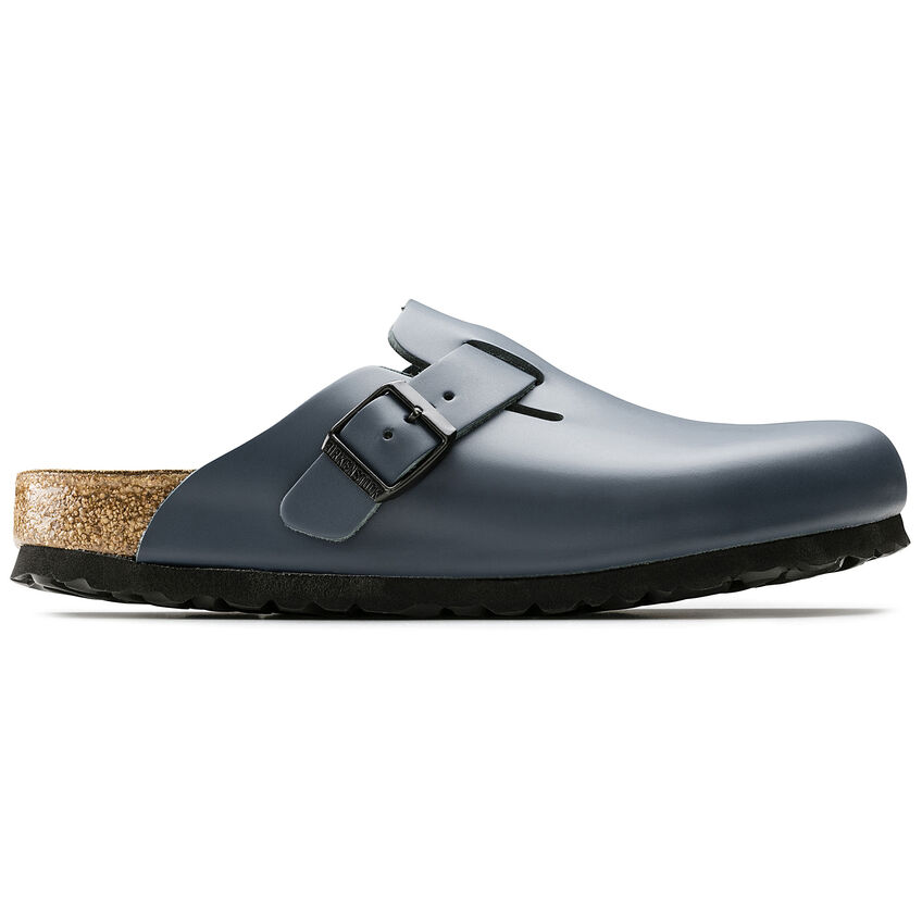 Birkenstock Boston Leather Blue